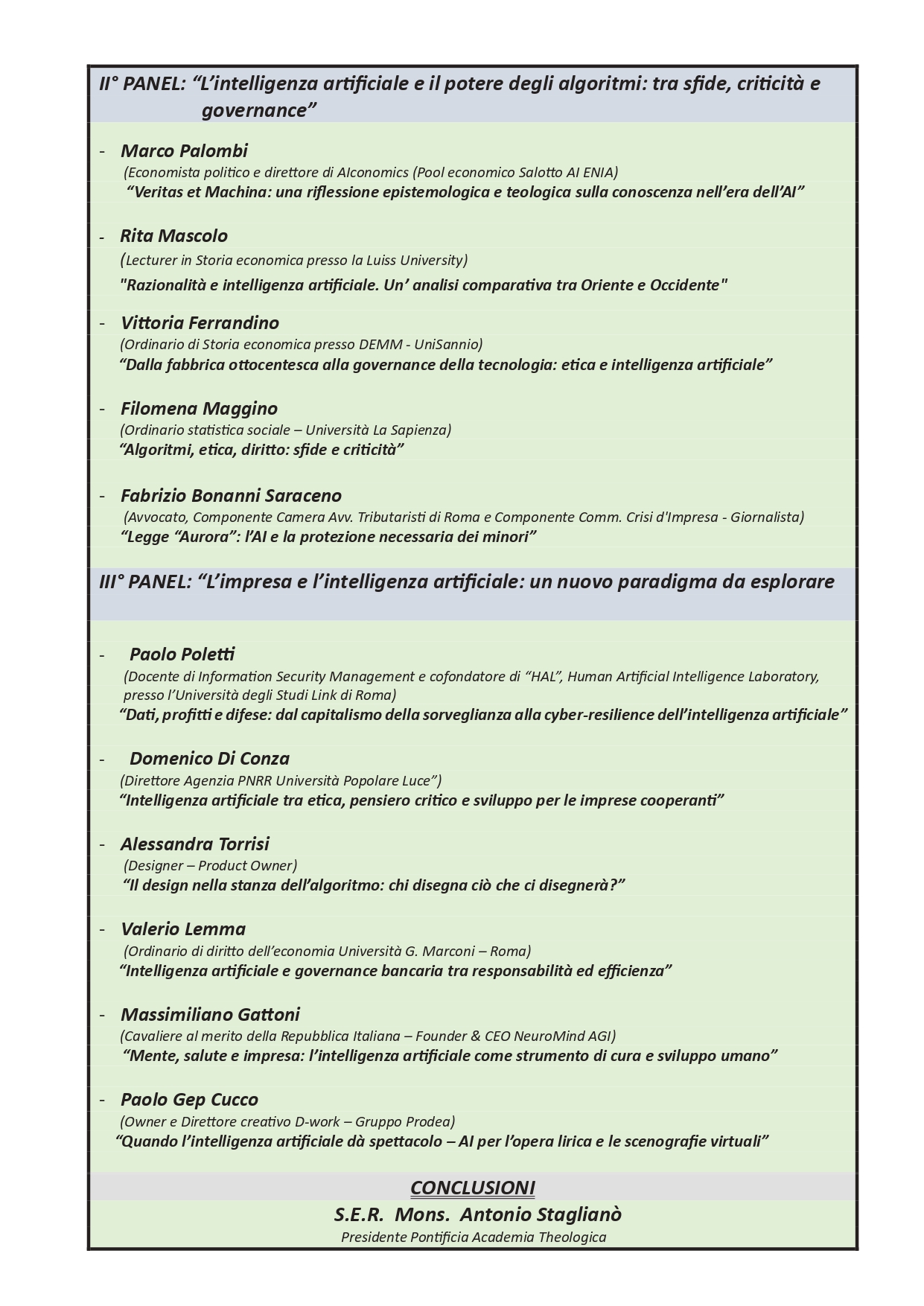 Locandina e programma del I Simposio Pontificio AI - Roma 24 giugno_page-0003